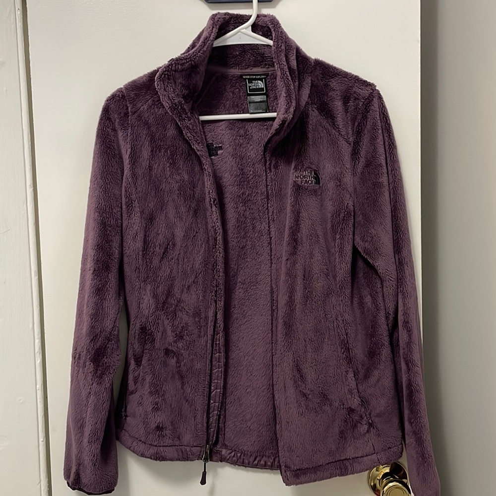 NORTH FACE Women’s Purple Fleece Jacket *like new*, Size XS